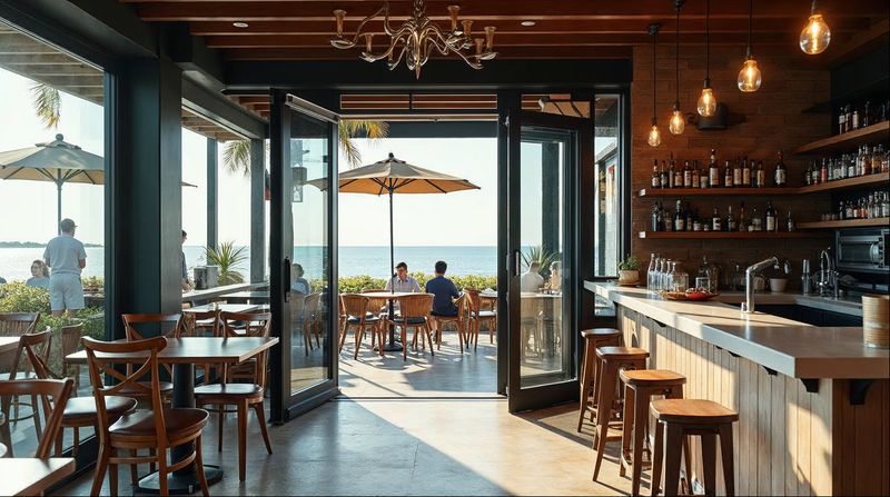 Folding Pass-Through Windows: Spec Guide for Restaurants & Bars