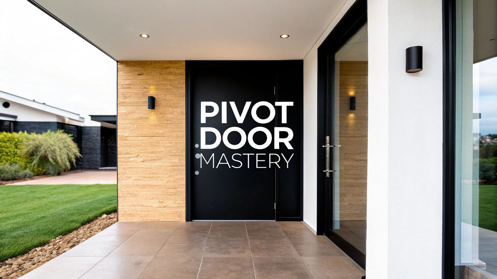 Pivot Door Installation Mastery: Your Complete Guide