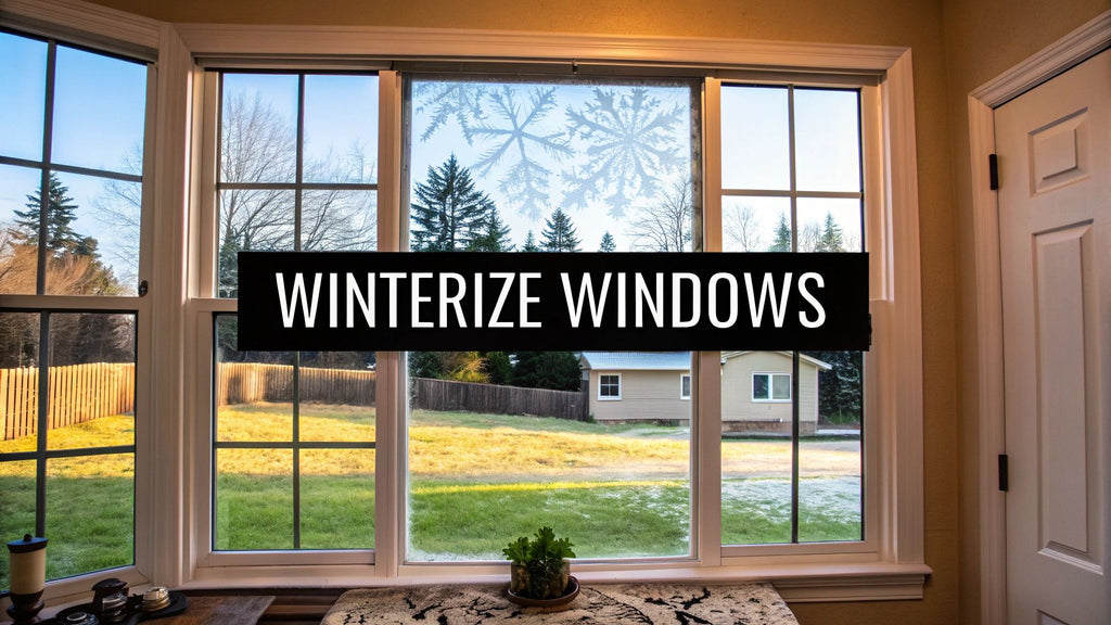How to Winterize Windows: Easy Tips to Save Energy