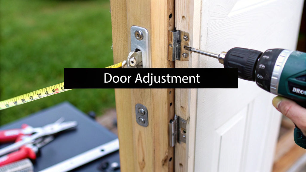 How to Adjust a Door: Easy Step-by-Step Guide
