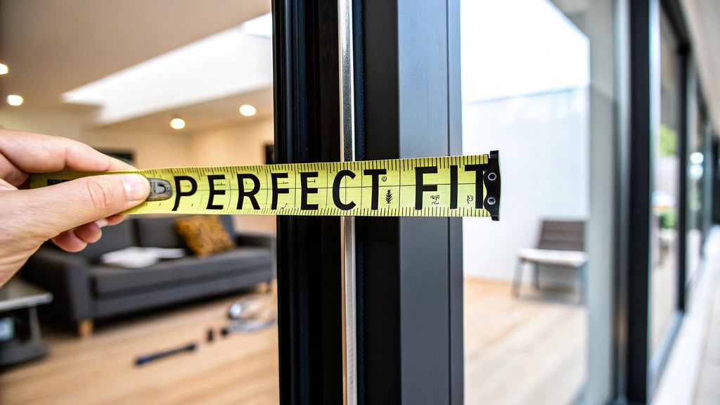 How to Measure the Width of Sliding Door for Perfect Fit