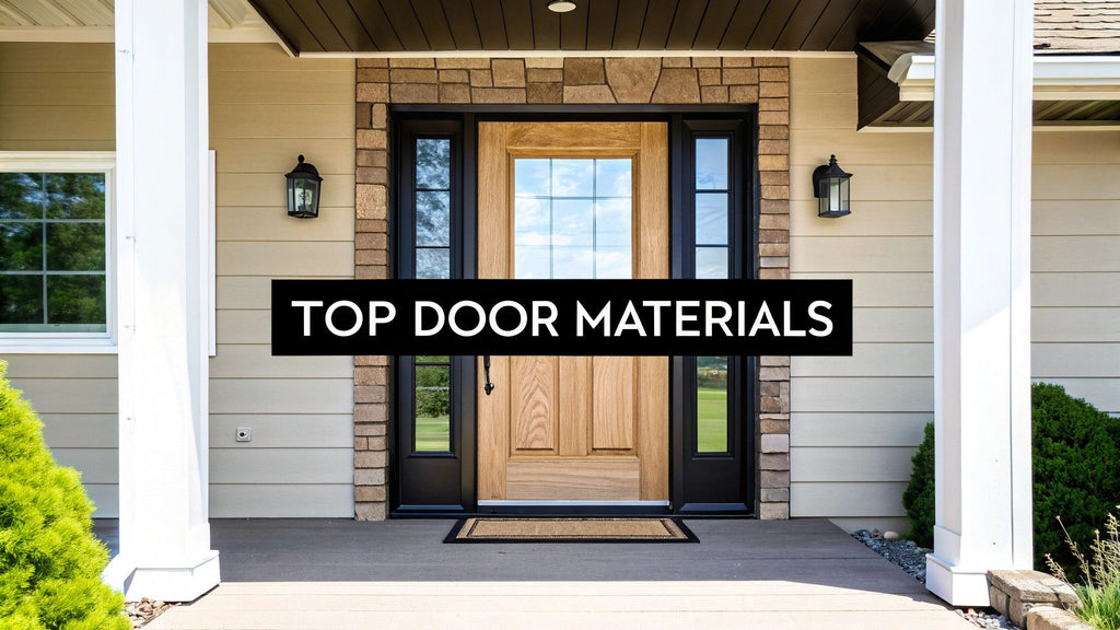 Best Material for Exterior Doors: Top 6 Choices for 2025