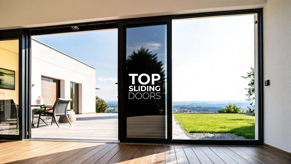 Top Sliding Glass Exterior Doors for 2025 | Stylish & Energy Efficient