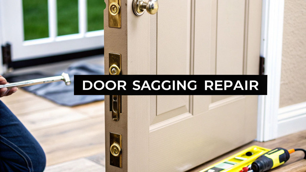 Door Sagging Repair: Professional Fixes You Can Master Today