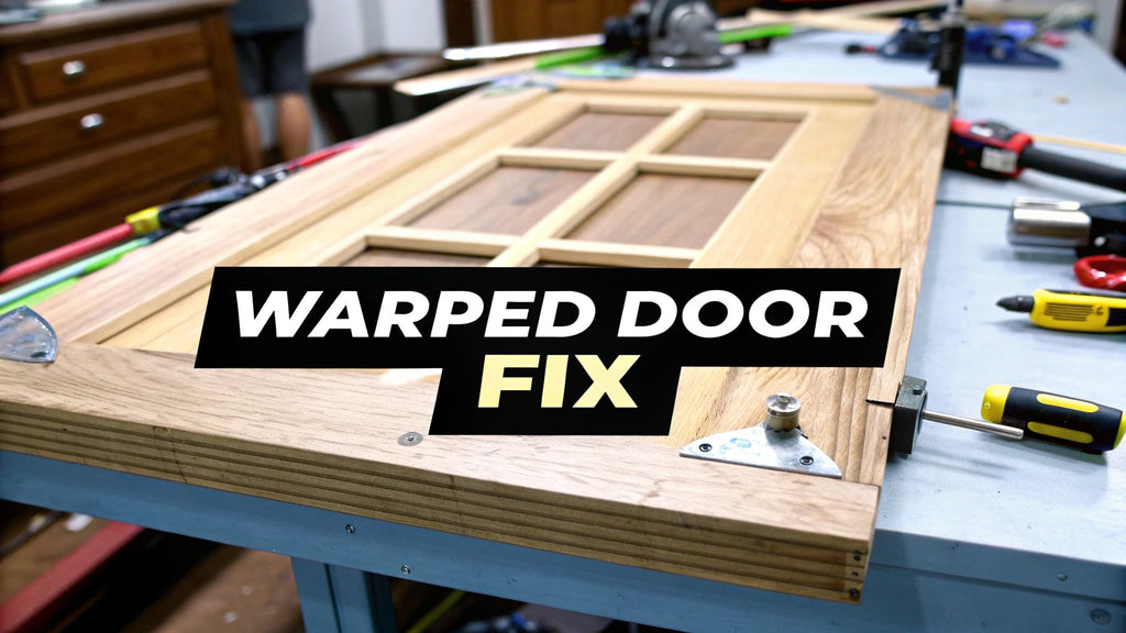 How to Fix a Warped Door: Easy Repair Tips