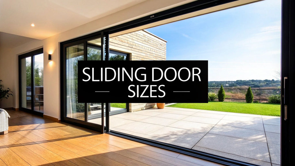 Typical Sliding Glass Door Dimensions: 6 Popular Sizes