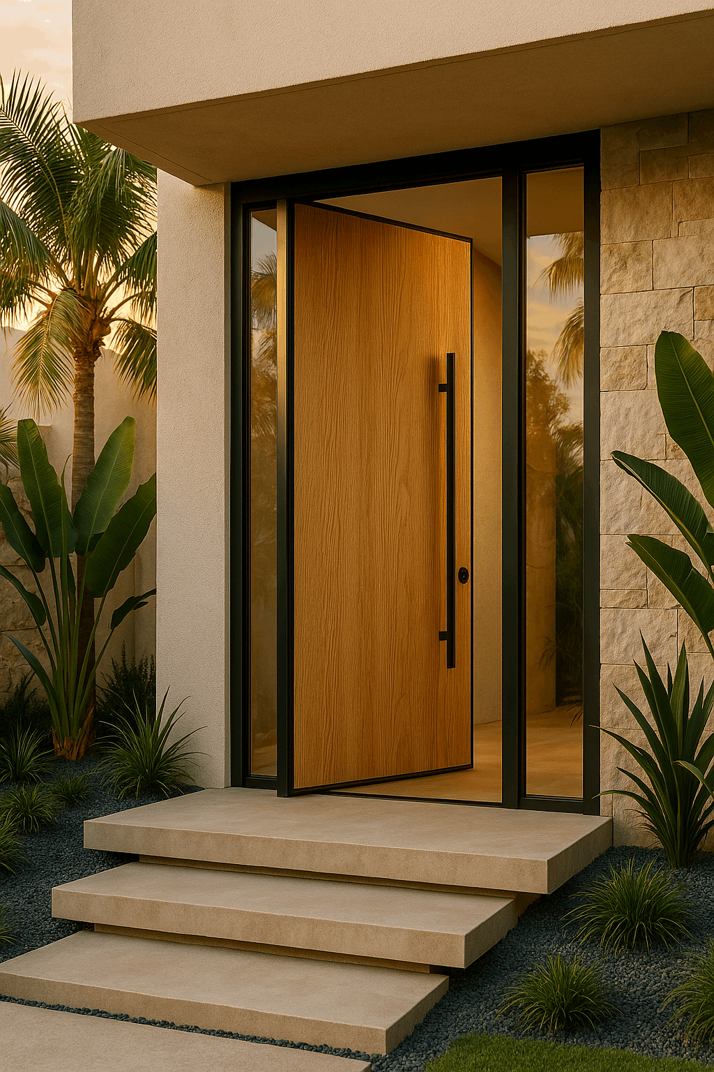 Luxor Exterior Gladiator Pivot Door - Gladiator Window & Doors