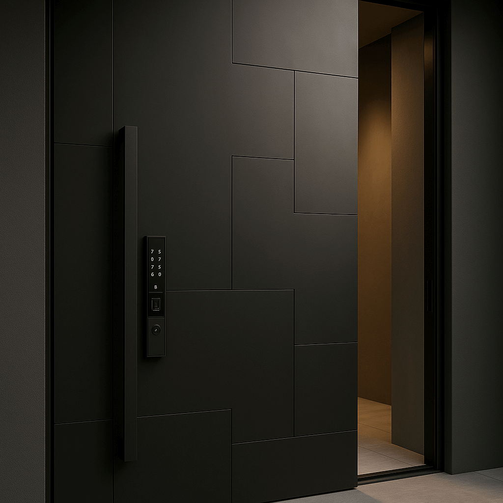 Magnus Exterior Gladiator Pivot Door - Gladiator Window & Doors