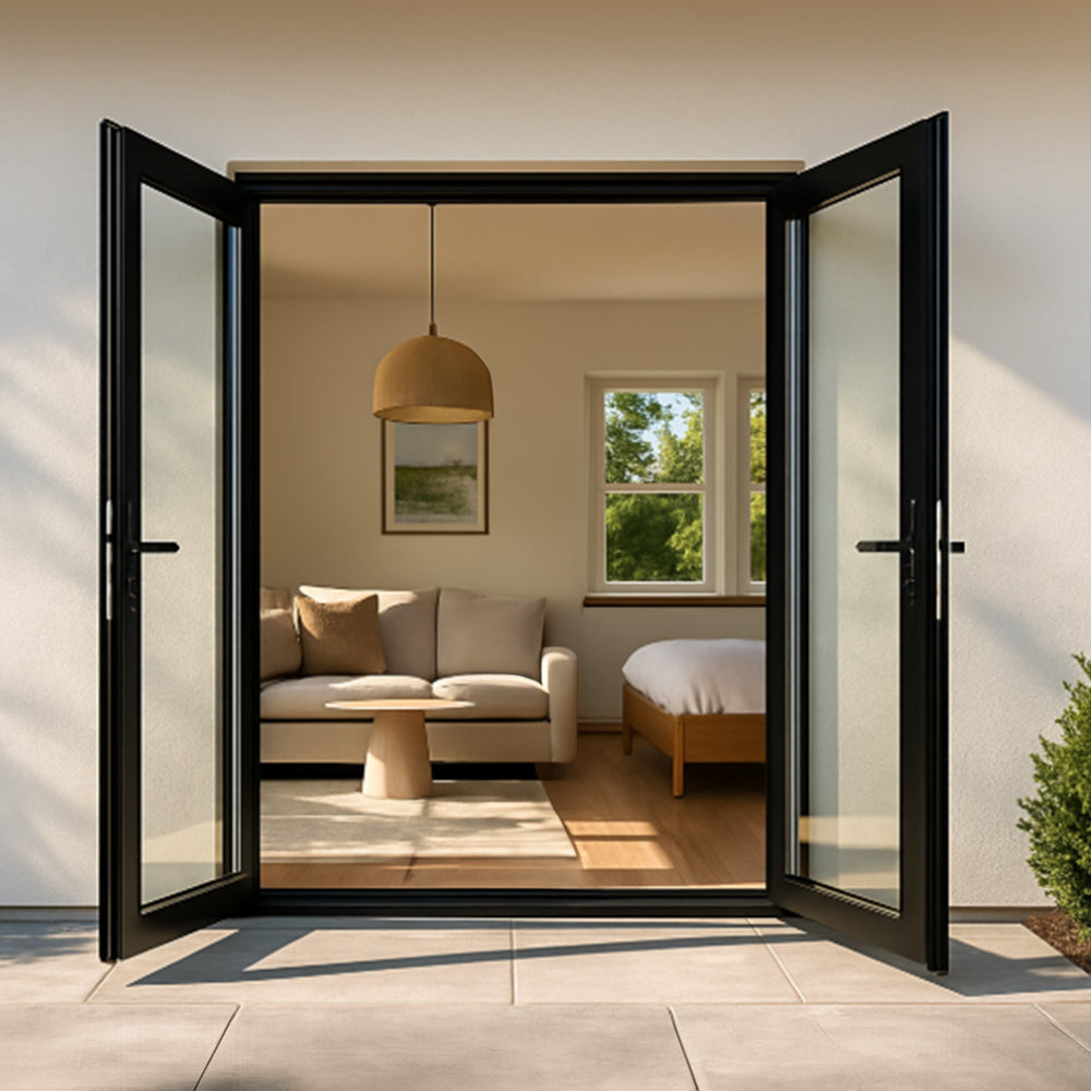 72" W Dual Swing French Door (Multiple Heights)