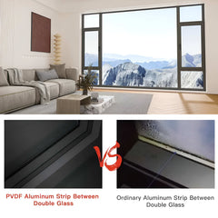 Extra Large Casement Window Thermal Break Energy Efficient |  Aluminum Windows – Soundproof, Insulated, Modern