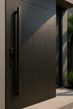 Magnus Exterior Gladiator Pivot Door - Gladiator Window & Doors