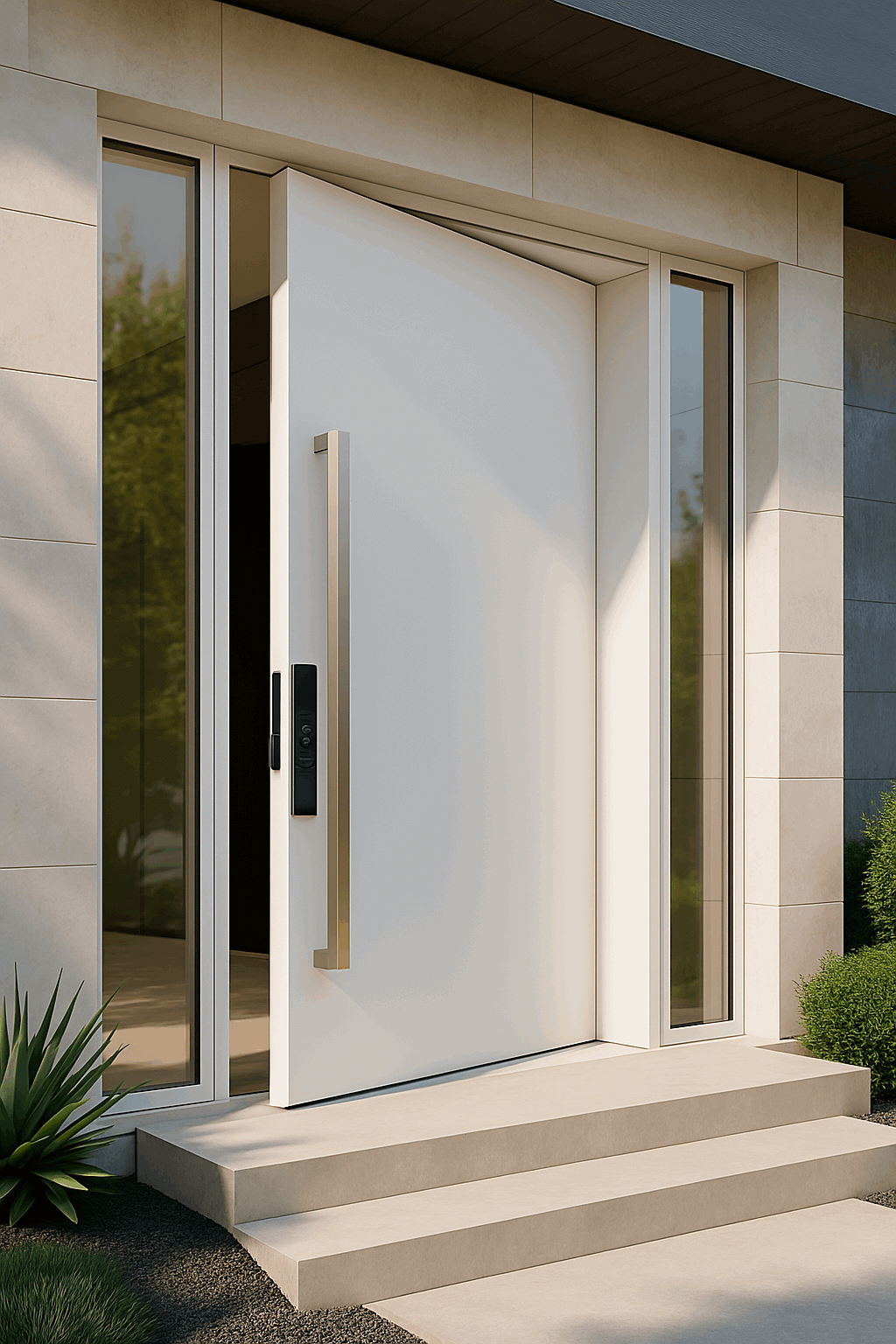 Roma Exterior Gladiator Pivot Door - Gladiator Window & Doors