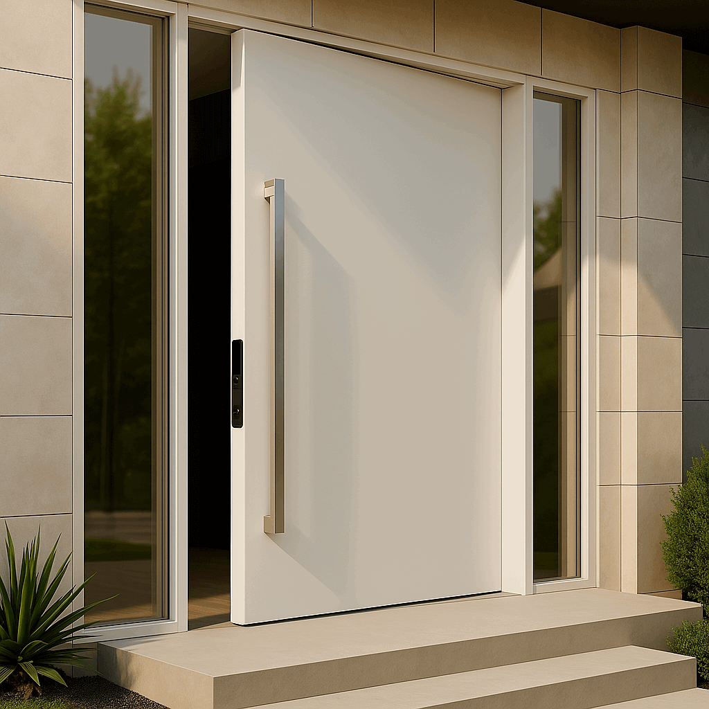 Roma Exterior Gladiator Pivot Door - Gladiator Window & Doors