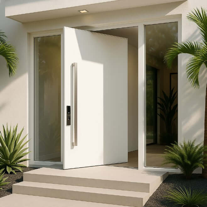 Roma Exterior Gladiator Pivot Door - Gladiator Window & Doors