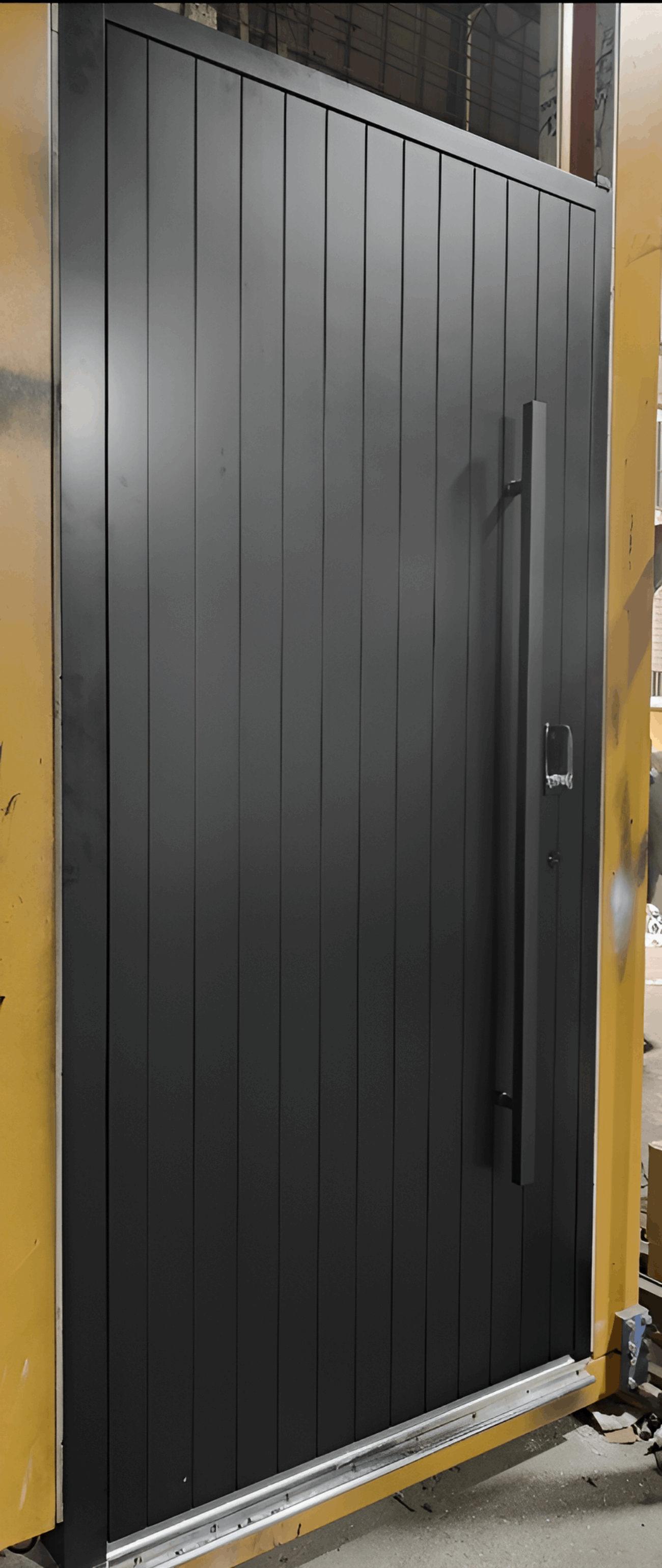 Nero Exterior Gladiator Pivot Door - Gladiator Window & Doors