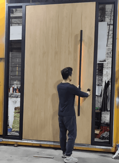 Luxor Exterior Gladiator Pivot Door - Gladiator Window & Doors