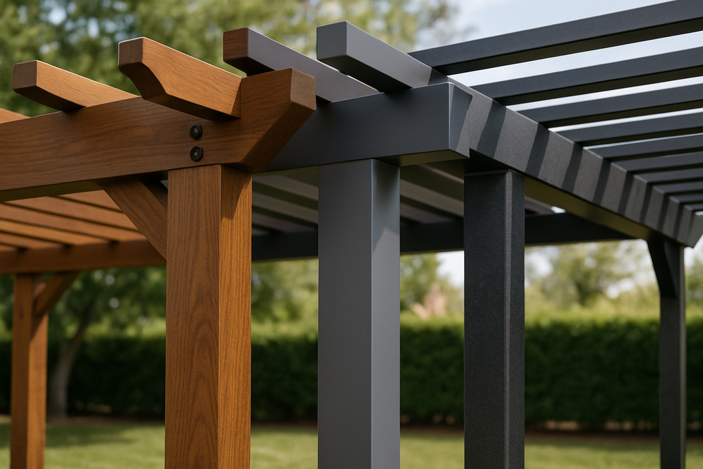 Best Pergola Materials: Wood vs Aluminum vs Steel Guide