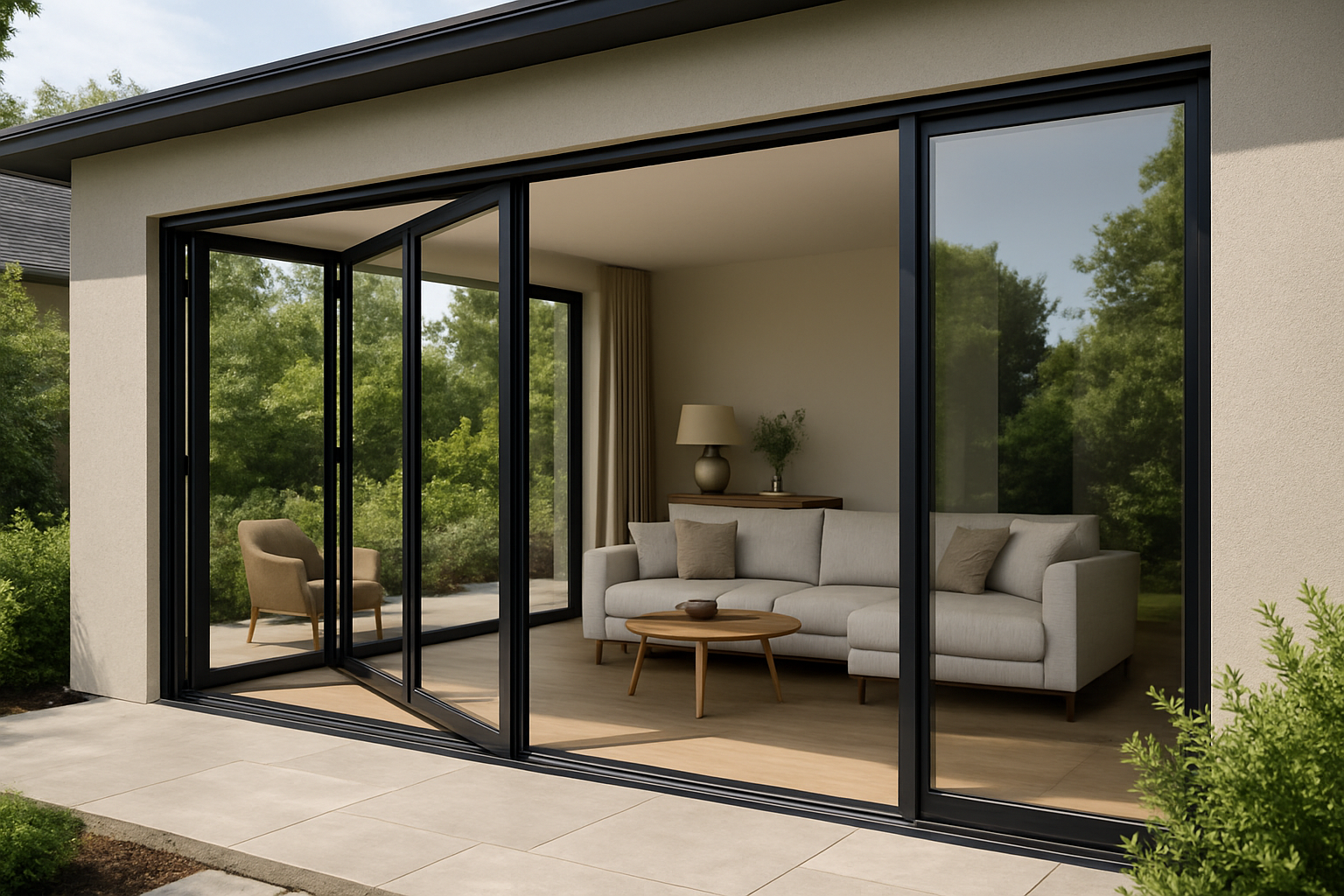 Multi Panel Glass Door Systems: Modern Home Integration