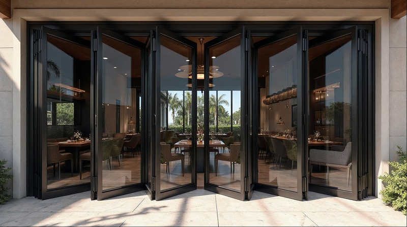 Gladiator vs. Solar Innovations: Commercial Folding & Sliding Doors (2026)