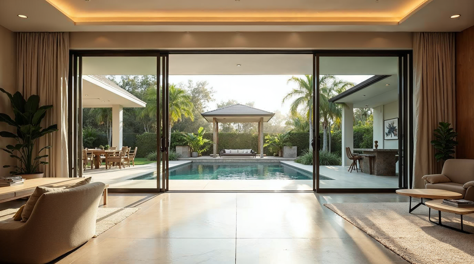 Indoor-Outdoor Living: How Bi-Fold Doors Transform Your Space