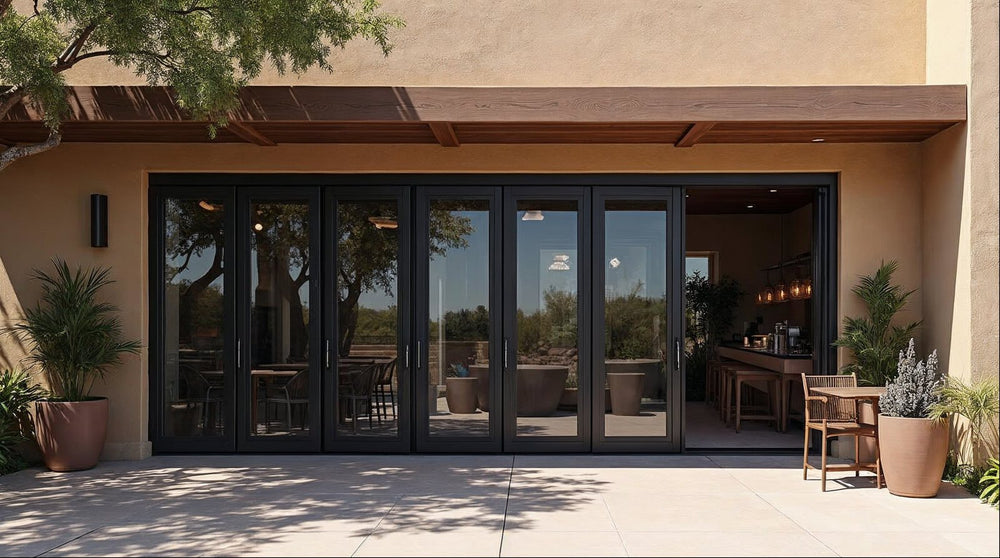 Accordion Glass Doors for Commercial Projects: Specs & Ordering