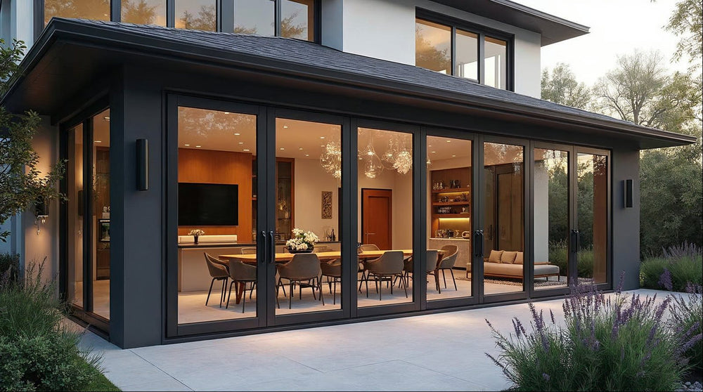 Folding Patio Doors with Screens: Options for Large Openings