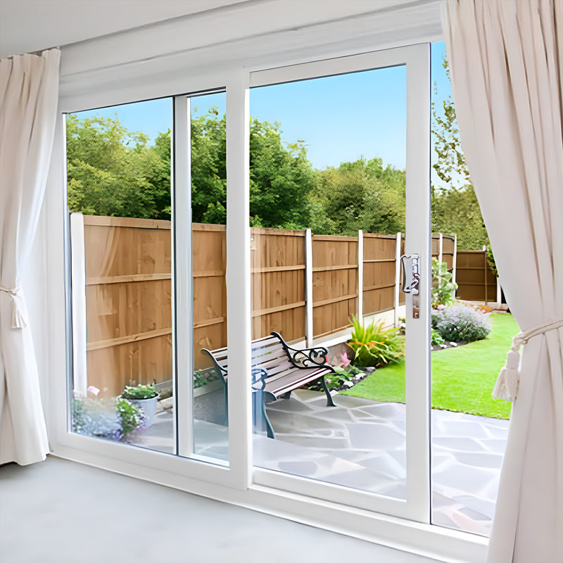 6 Foot Wide Sliding 2-Panel Panoramic Door (Multiple Heights) - Gladiator Window & Doors