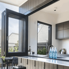 48" Wide Bi-Fold Pass Through Window - Multiple Heights - Gladiator Window & Doors