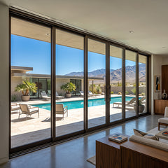 30 Ft (360") Aluminum Sliding Patio Door – Multi-Slide, Thermal Break