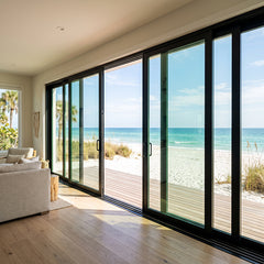 32 Ft (384") Aluminum Sliding Patio Door – Multi-Slide, Thermal Break