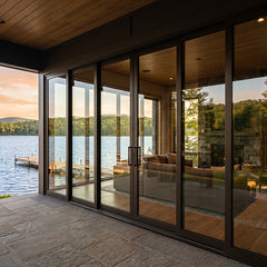 24 Ft (288") Aluminum Sliding Patio Door – Multi-Slide, Thermal Break