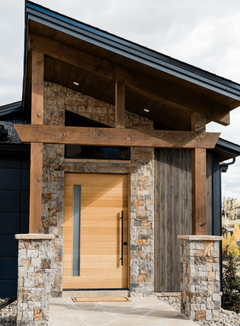 The Calvin Exterior Pivot Door