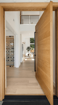 The Calvin Exterior Pivot Door
