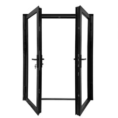 61.5" W Dual Swing French Door (Multiple Heights) showcasing a modern bi-fold folding door design.