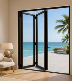 72 inch 2 panel bi-fold folding door