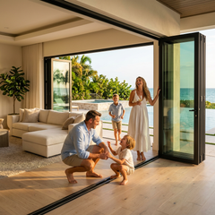 Gladiator bi-fold door details