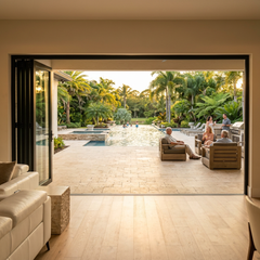 240 inch 6 panel bi-fold folding door