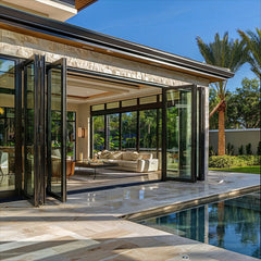 288 inch 6 panel bi-fold folding door