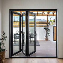 96 inch 3 panel bi-fold folding door