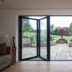 144 inch 4 panel bi-fold folding door