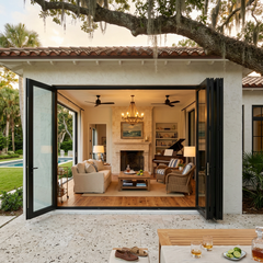 180 inch 5 panel bi-fold folding door