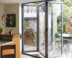 96 inch 3 panel bi-fold folding door