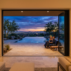 288 inch 6 panel bi-fold folding door