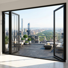 156 inch 4 panel bi-fold folding door