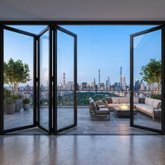 156 inch 4 panel bi-fold folding door