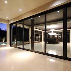 288 inch 6 panel bi-fold folding door