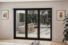 96 inch 3 panel bi-fold folding door
