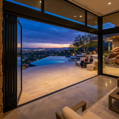 240 inch 6 panel bi-fold folding door