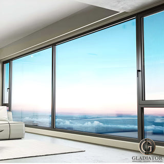 Extra Large Casement Window Thermal Break Energy Efficient | Aluminum...