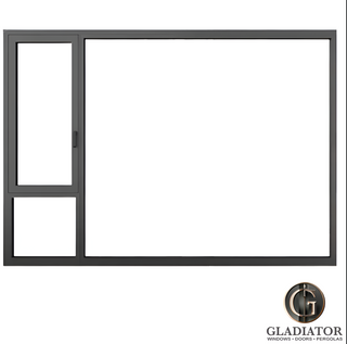 Large Casement Window Thermal Break Energy Efficient | Aluminum Windows...
